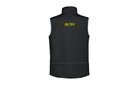 Weste ohne Arme mit Logo in schwarz 3XL